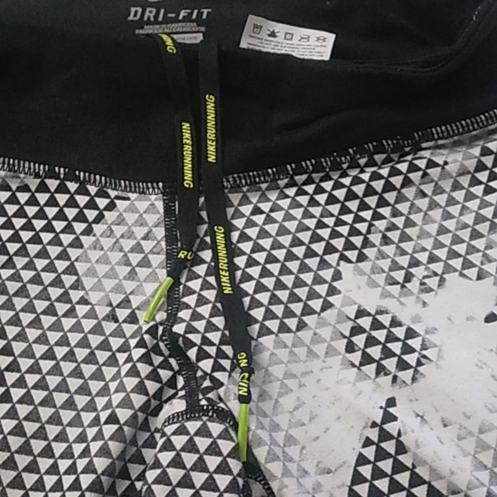 NIKE DRI-FIT NIKE RUNNING WOMENS ATHLETIC CAPRI LEGGINGS - Picture 12 of 17